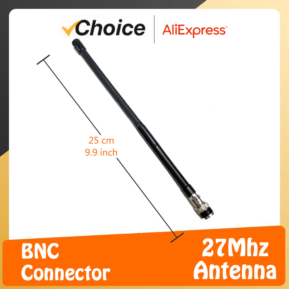 27Mhz Antenna Telescopic Aerial BNC Portable CB Walkie Talkie Aerial for Cobra Midland Unide Foldabl