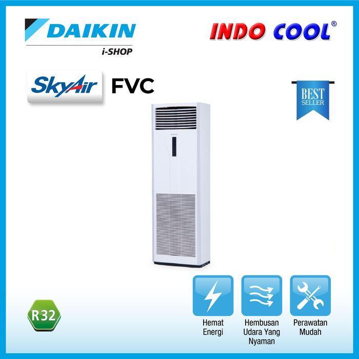 Ac Daikin Floor Standing 3Pk 3 Pk (1 Phase) Fvc85 Terlaris