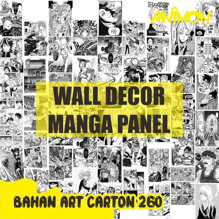 Poster Manga Anime Dekorasi Dinding Aesthetic Wallpaper Collage Kit