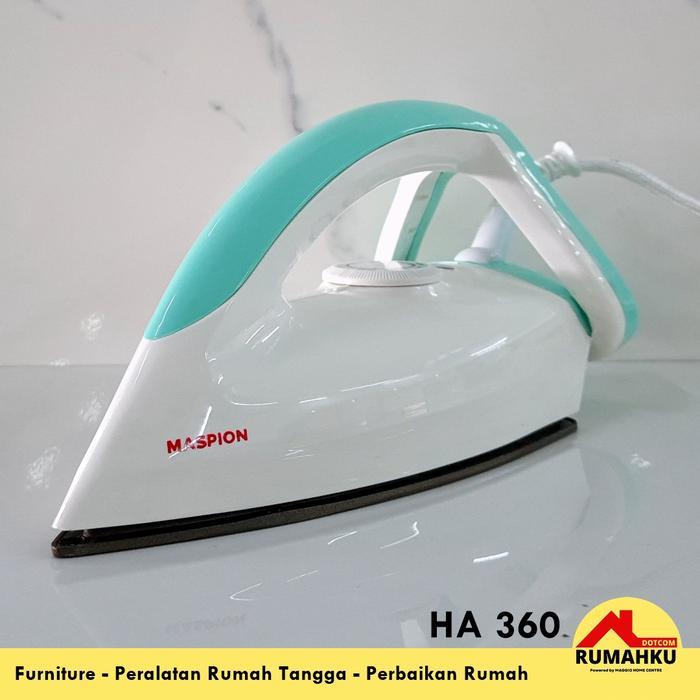 SETRIKA MASPION ANTI LENGKET - SETRIKA MASPION HA 360 - MASPION