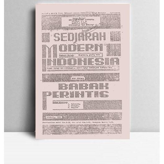 Sedjarah modern indonesia.Pramoedya Ananta Toer.TP.Djakarta.1964.