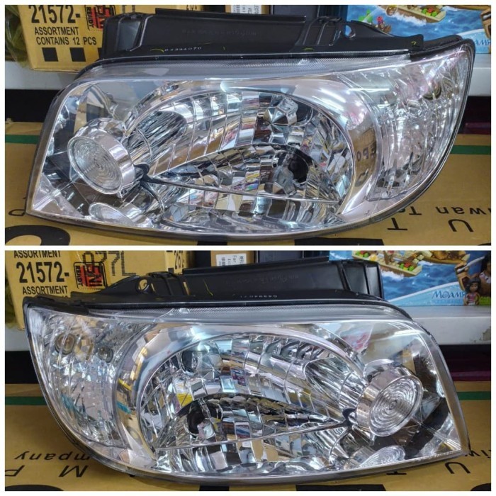 221-1127-LD-E HEADLAMP HEAD LAMP LAMPU DEPAN UTAMA HEAD LAMP LAMPU DEPAN UTAMA HYUNDAI MATRIX 2001