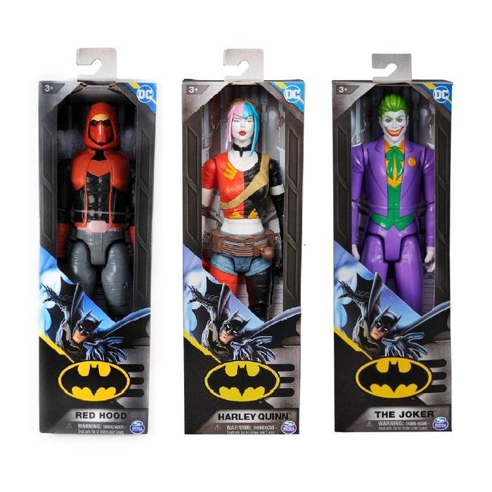 Promo- Dc Comics, Batman Supervillain 12-Inch Action Figure - Mainan Action Figure