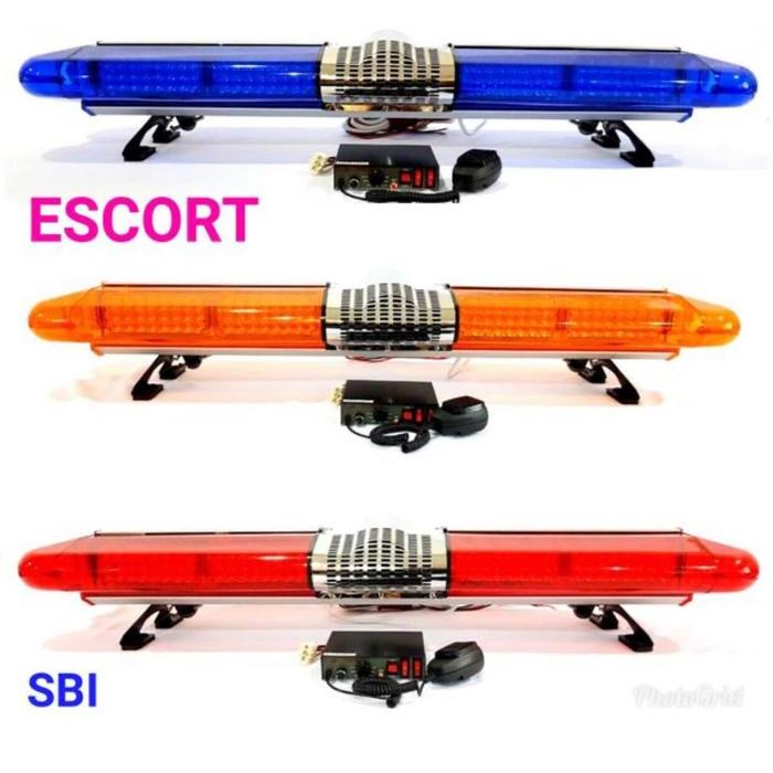 TERMURAH  LAMPU ROTATOR POLISI SIRENE PATWAL AMBULANCE LED - KUNING