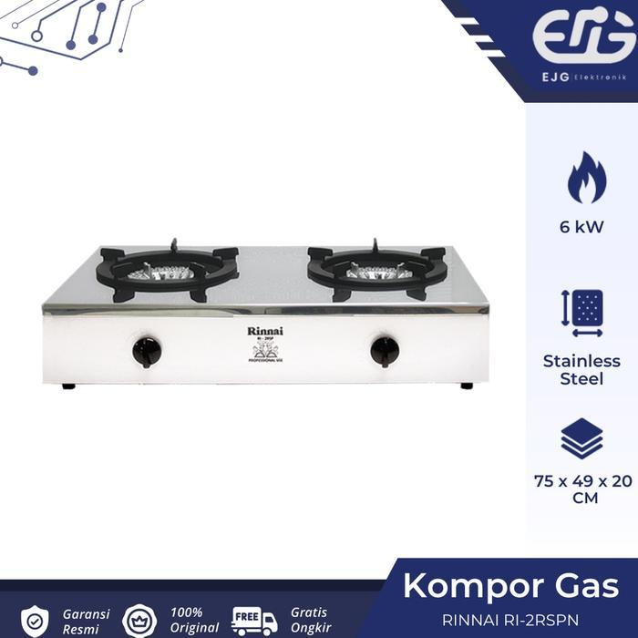 RINNAI RI-2RSP KOMPOR GAS 2 TUNGKU RI 2 RSP