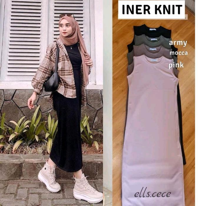 Inner Basic Dress Knit Span Jumbo Polos