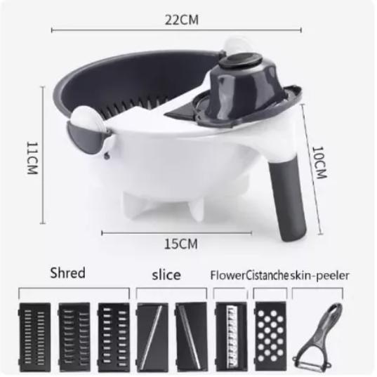 Terbaru Magic SlicerSlicer Serbaguna Alat Parutan Sayur Parutan Serbaguna