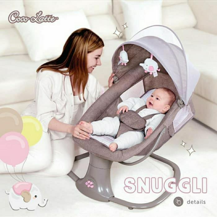 Cocolatte Snuggli Swing / Ayunan Bayi Rocker Bouncer