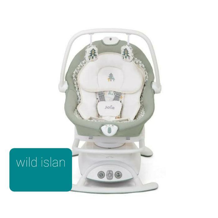 Bouncer Joie Meet Sansa 2in1 Kursi Getar Bayi Dudukan Santai Bayi
