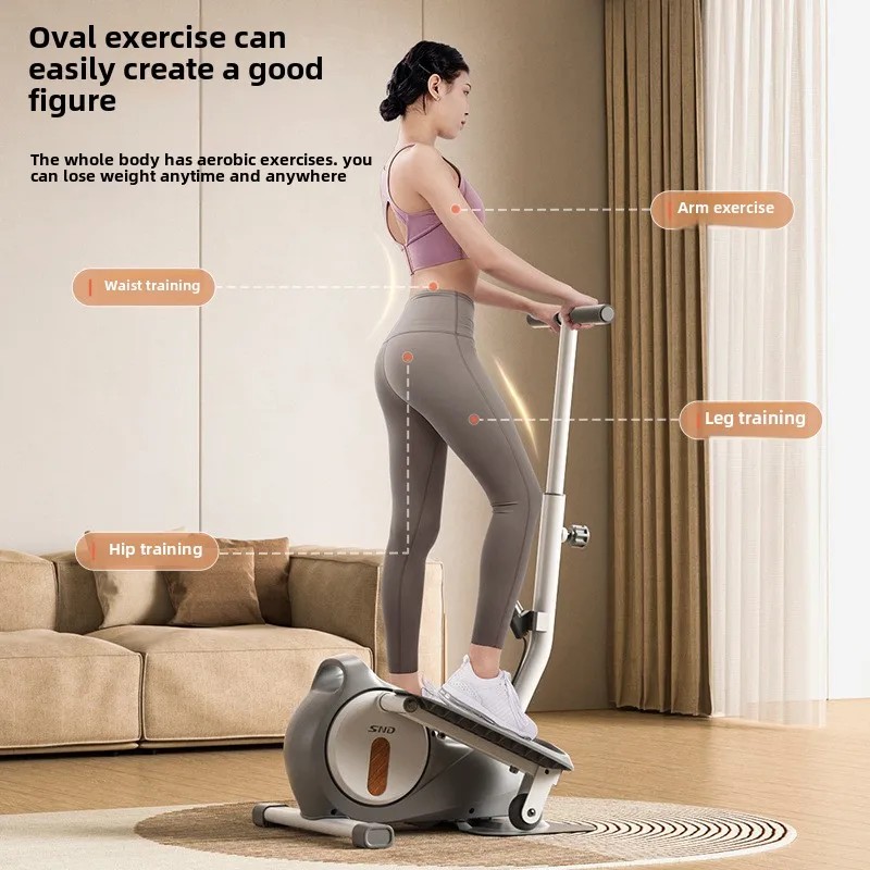 Mini Elliptical Home Silent Walking Machine Fitness Small Elliptical Machine Space Walk Foot Stepper