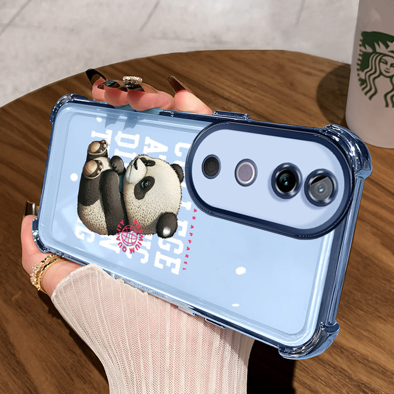 Casing Hp untuk VIVO V40 Pro 5G V40 Lite 5G Y200 4G Y200 5G Y300 5G V15 Case Casing Panda kecil yang