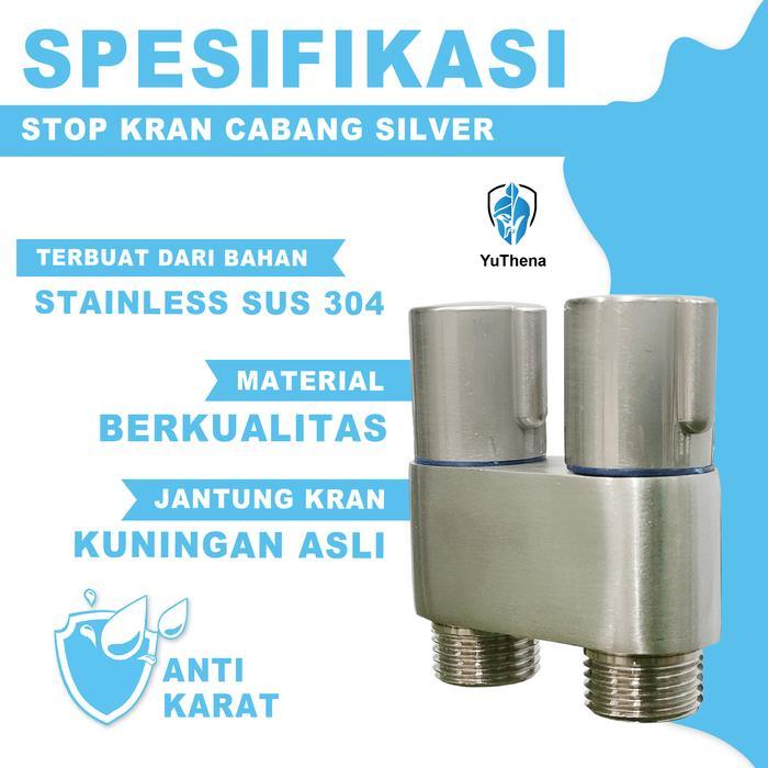 kran air mesin cuci Kran Cabang Mesin Cuci stainless 304 Kran Mesin Cuci Pendek