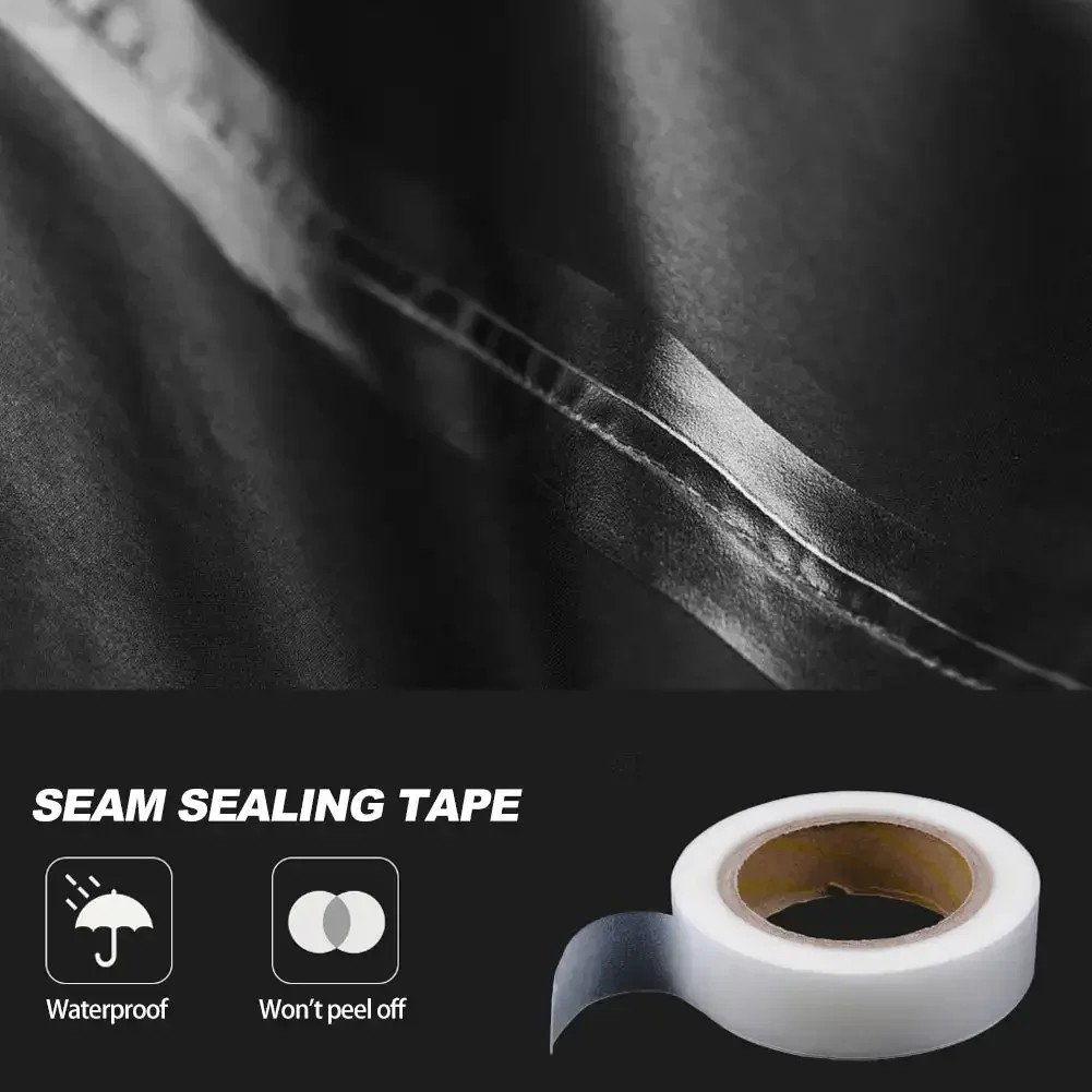 20m/roll Seam Sealing Tape Hot Melt Waterproof PU Coated Fabric Repair Tape Raincoat Camping Tent