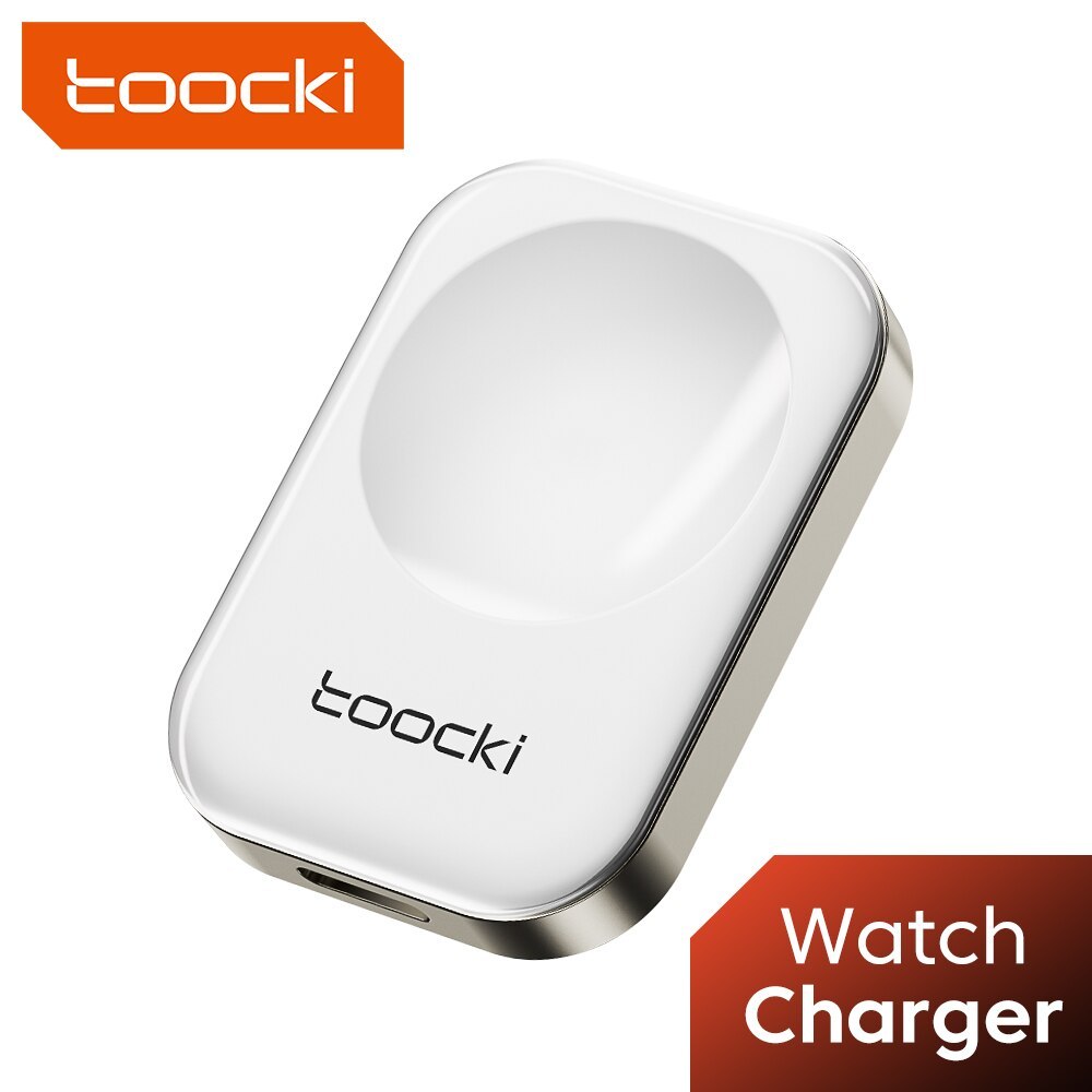 Toocki Portable Wireless Charger For Apple Watch 7 SE Magnetic USB Charger For IWatch Series 7 SE 6