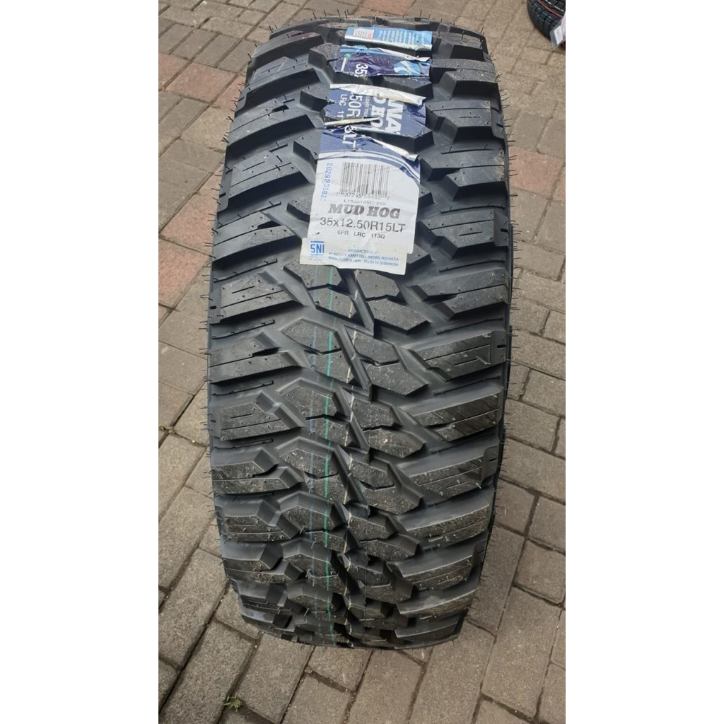 BAN MOBIL KANATI MUD HOG MT SIZE 35 X 12.5 R15 6PR Untuk Ban Mobil 4 x 4 OFFROAD