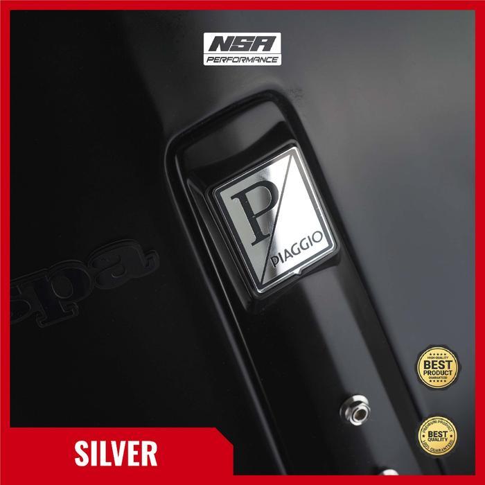 Thebest- NSA EMBLEM VESPA DASI VESPA BUKAN STIKER VESPA TIMBUL LOGO VESPA LOGO EMBLEM LOGO DEPAN