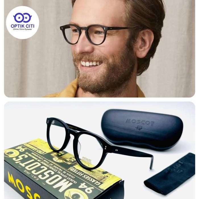Frame Kacamata Pria / Wanita Moscot Ovgating Bulat Grade Original