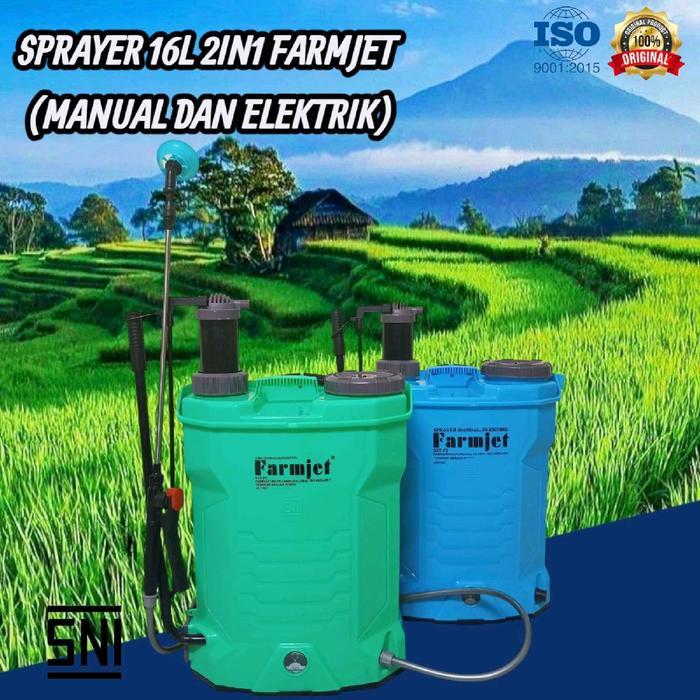 Pompa Sprayer Manual Dan Elektrik 2In1(501)