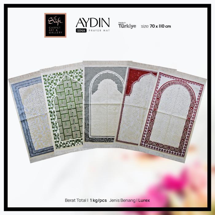 Sajadah Lipat Turki Halus Aydin Sina 70X110 Cm