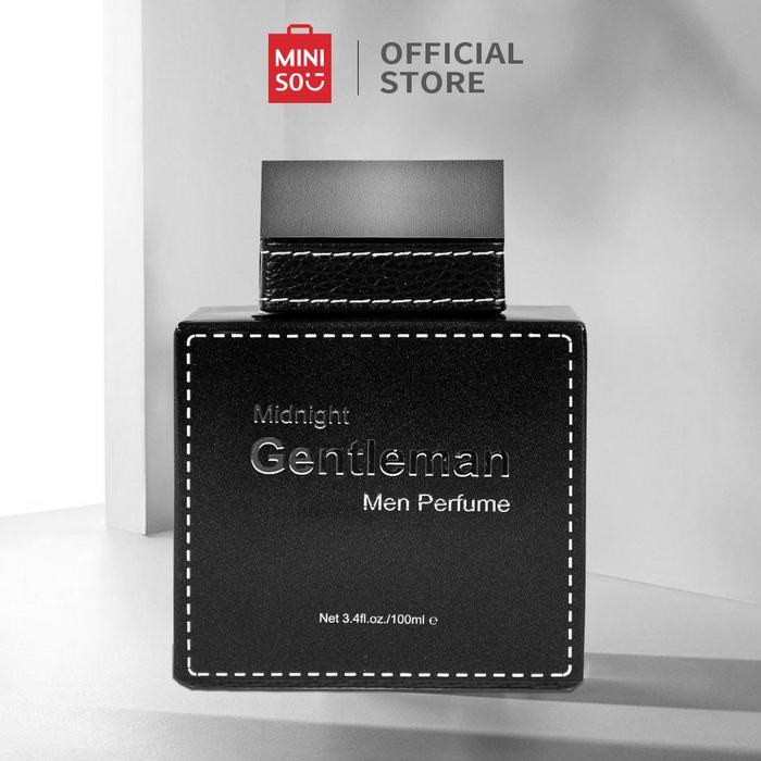 MINISO Parfum Pria Midnight Gentleman 100mL Men Perfume Wangi Tahan Lama Perfume Hampers