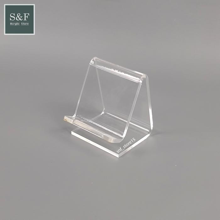 Acrylic Phone Holder / Holder Hp / Stand Hp / Tatakan Hp Di Meja Terlaris