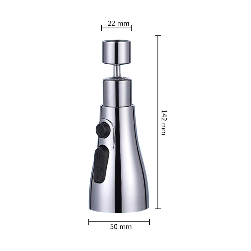 Faucet Sprayer Attachment360 Swivel Faucet AeratorSink SprayerAdjustable Kitchen Sink FaucetWater