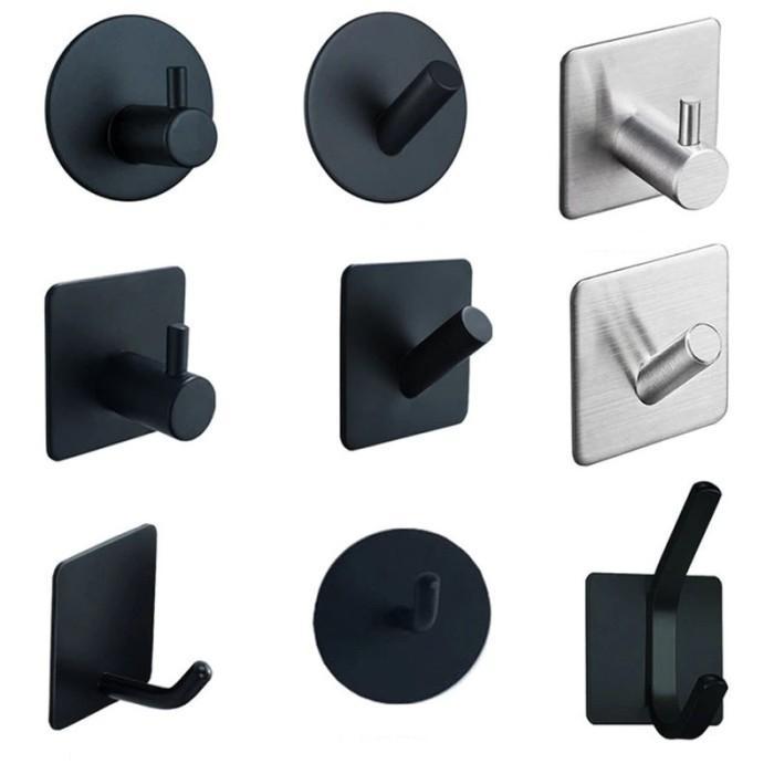 NEWW Gantungan Tempel Dinding Tembok Pintu Hook Kapstok Hanger Baju