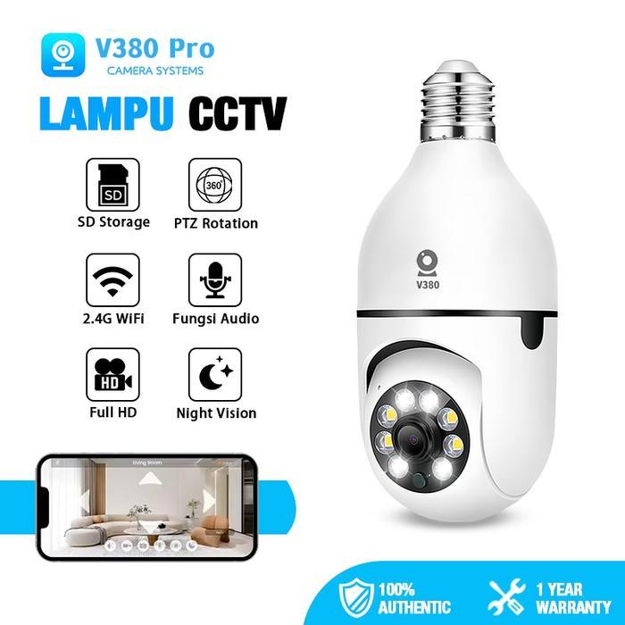 Dahua Technology - Cctv V380 Pro Kamera Y02 4Mp Cctv Indoor Kamera Cctv Kecil Terhubung Ke Hp Smart