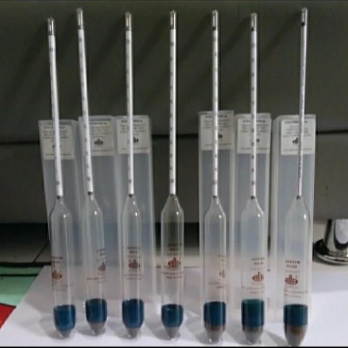 TEREMURAHTERLARIS READY SILAHKAN DIORDER ASTM DENSITY HYDROMETER. UNTUK HSD SOLAR. 0.800-0.850