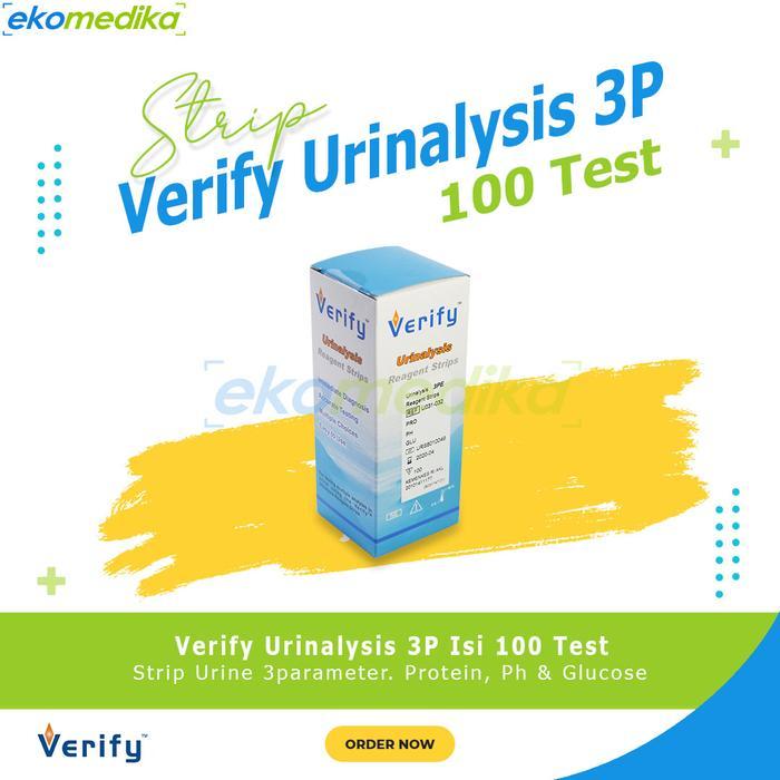 TEREMURAHTERLARIS READY SILAHKAN DIORDER VERIFY 3P / VERIFY URINE STRIP 3 PARAMETER VERIFY
