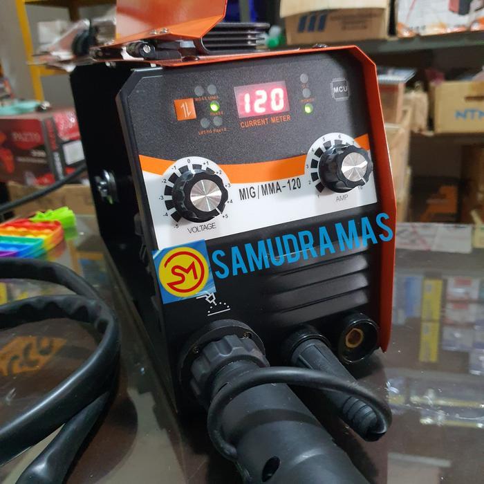 Mesin Las Mig MMA Tig Emirates 120A 450Watt Termurah Terbaik Free Kawa