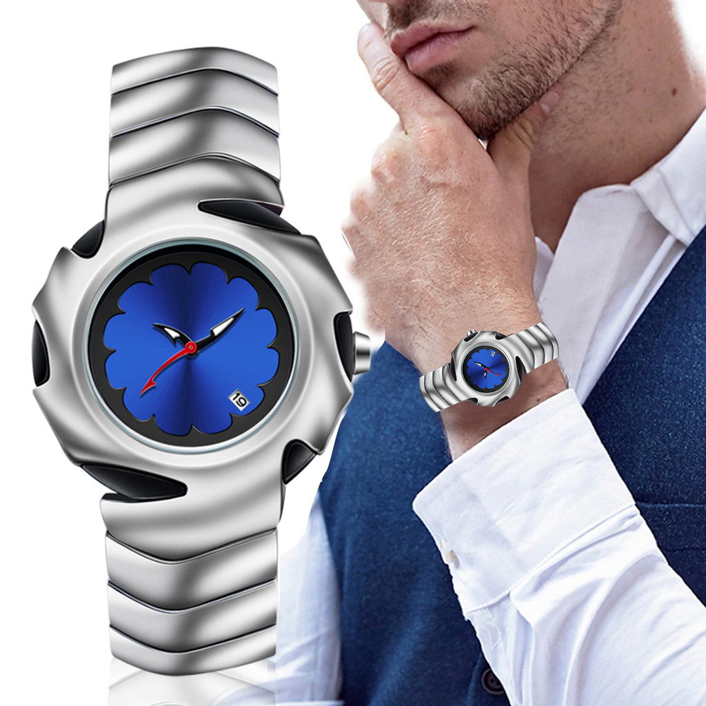 Fashion luxury y2k original shaped blade oakley mechanical watch men's fashion brand senior ins