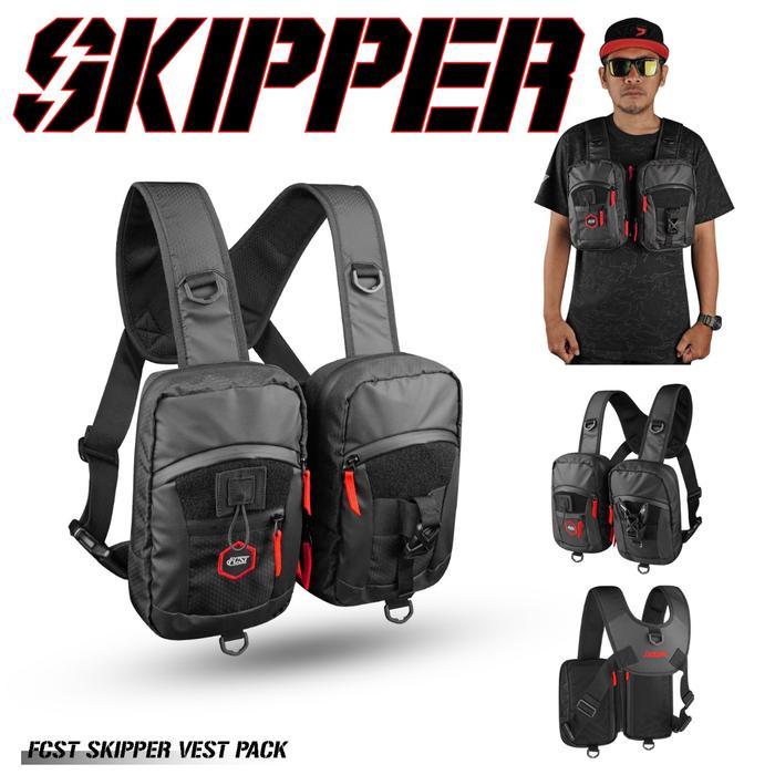 Firecast Tas Pancing Chest Bag Firecast Skipper Vest Pack