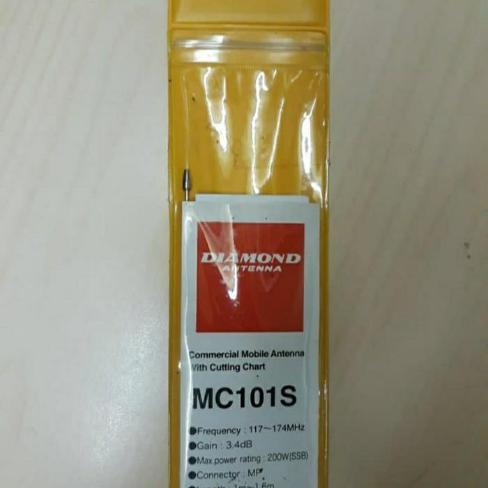 DIAMOND MC101S ORIGINAL ANTENNA MOBIL VHF