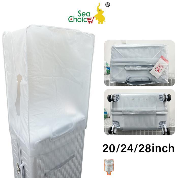 Eiger - Koper Transparan Pvc Tahan Air Sea Choice Penutup Bagasi Travel Tas
