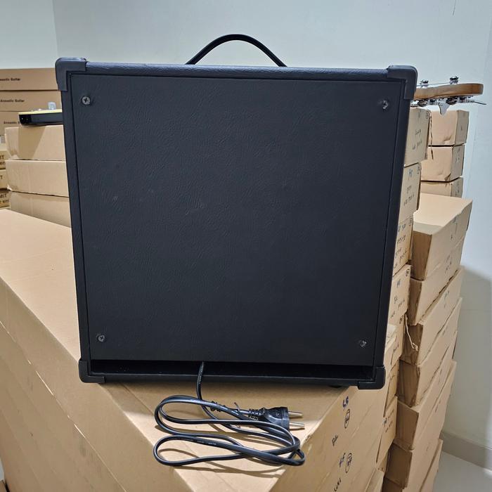 Ampli gitar elektrik efek distorsi + delay mantap
