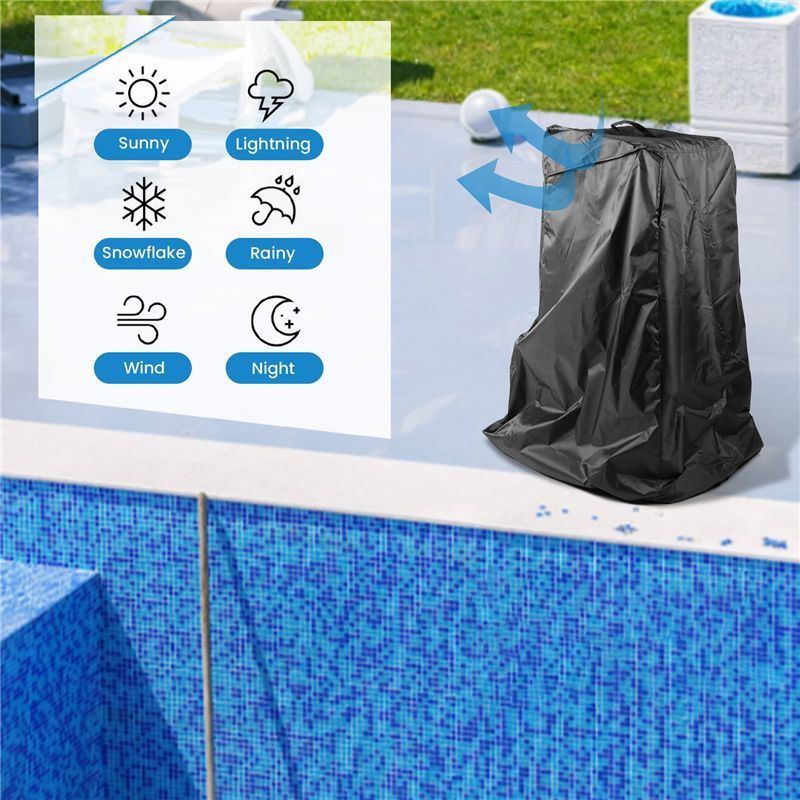 VC-Robotic Pool Cleaner Caddy Cover Fit For Dolphin Pool Cleaner Robot, Waterproof Pool Robot