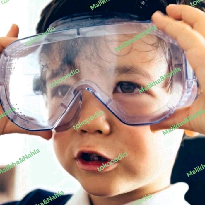 SAFETY GOOGLE 3M 1621 AF / Kacamata Google Lab Anti-Fog Clear Lens