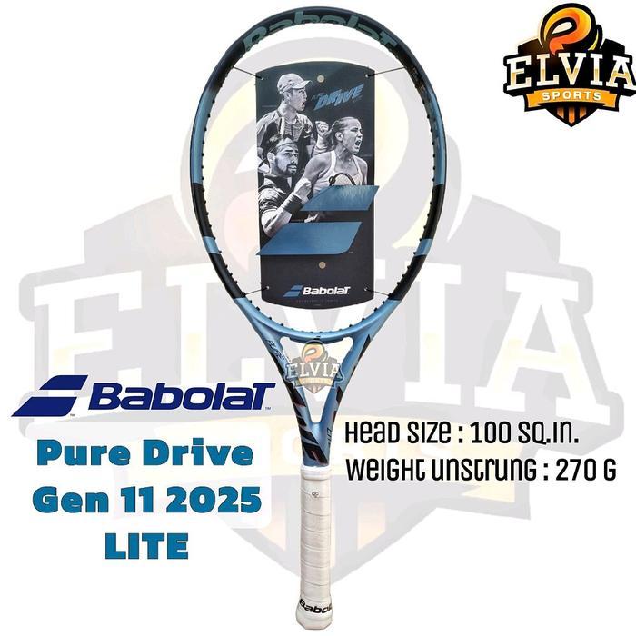 Raket Tenis Babolat Pure Drive Gen 11 2025 100 Team Lite Slite 107 Original