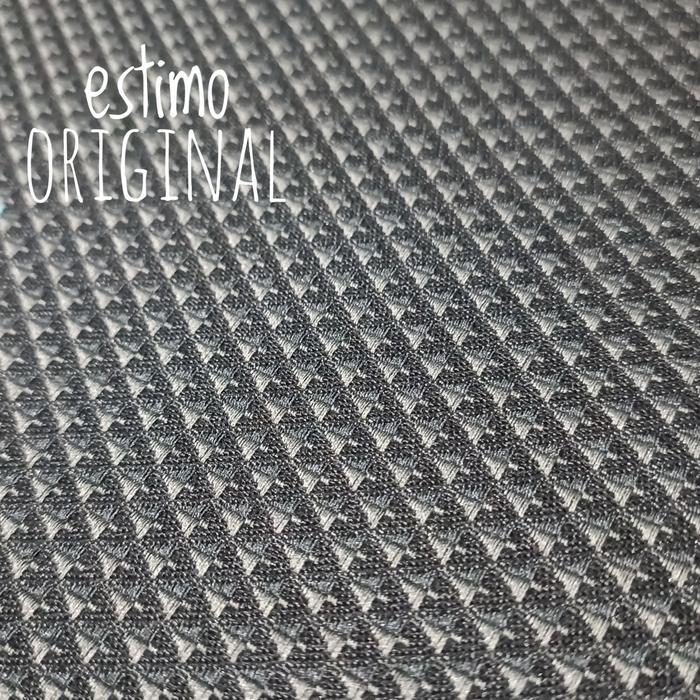 Kain Jok Mobil Fabric Hitam bintik abu Cocok untuk Jok Recaro Katana