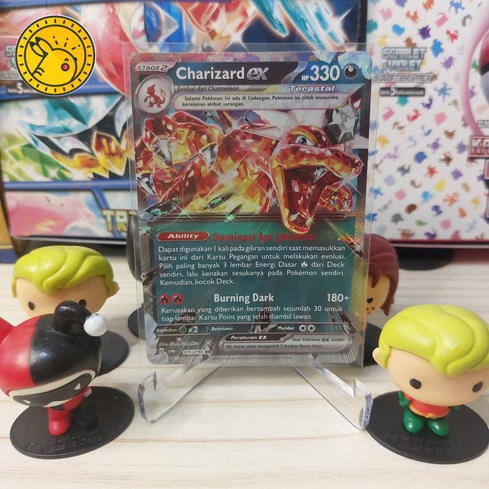 Charizard EX RR sv4a / svTL Pokemon TCG Indonesia