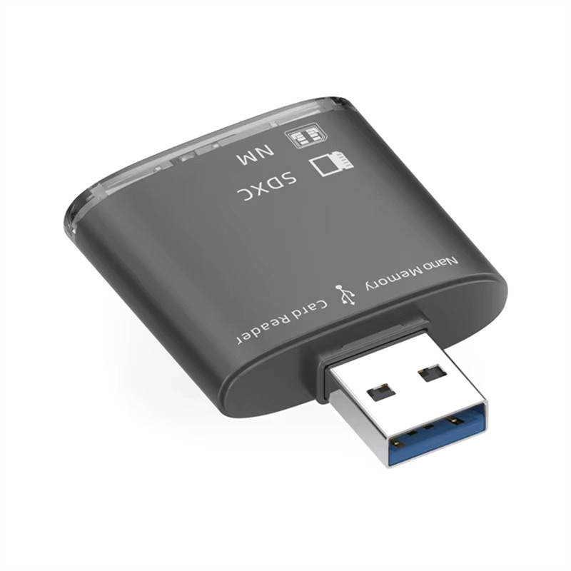 ABGB-USB 3.0 Card Reader For Huawei NM Nano Memory Card Write Adapter PC Memory Extend USB Converter