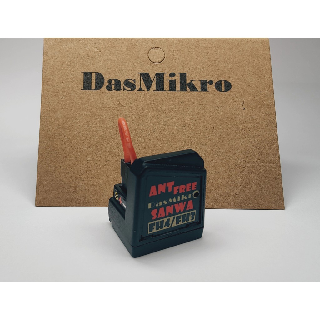 DASMIKRO DSK-482 COMPATIBLE ANTENNA-FREE RECEIVER V2 FOR SANWA SSL FH-4 FH-3 M17 M12S M12 MT-44 MT4S