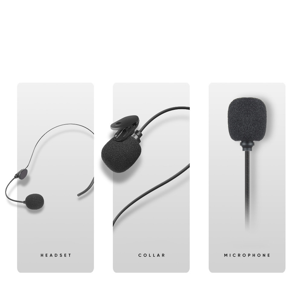 Lavalier Microphone Mini Microphone Portable Wireless Mini Receiver Headset Transmitter Clip-on Mic