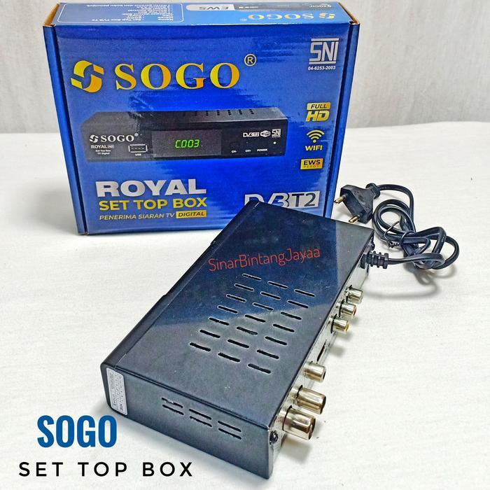 SOGO Set Top Box TV Digital STB Digital TV DVB T2 Set Box Receiver