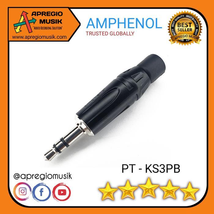 Jack Amphenol Mini Aux Stereo 3.5Mm Pt Ks3P B Original Terbaik