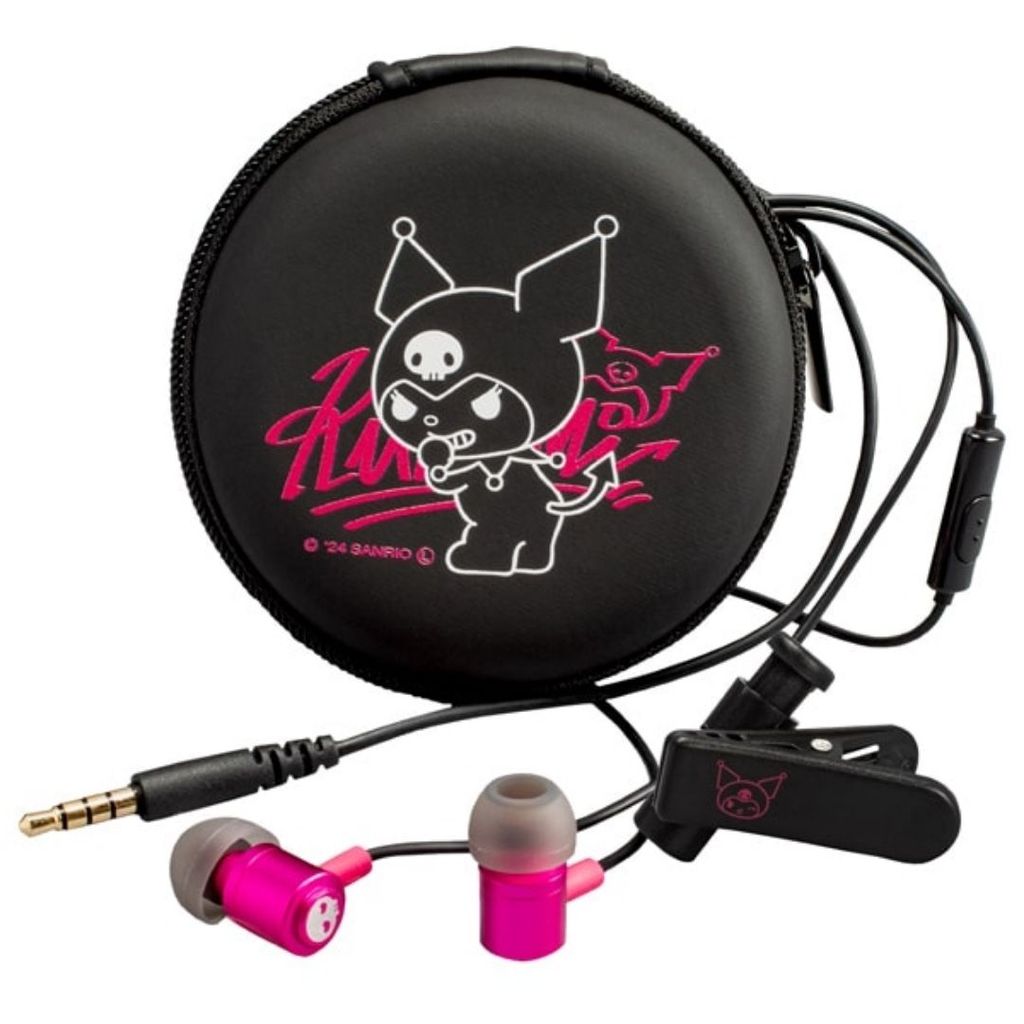 [PO] Earphone Hi-Unit HSE-A2000PNK-KU Kuromi ver Wired Earphones EADP [WAJIB TANYAKAN STOCK SEBELUM 