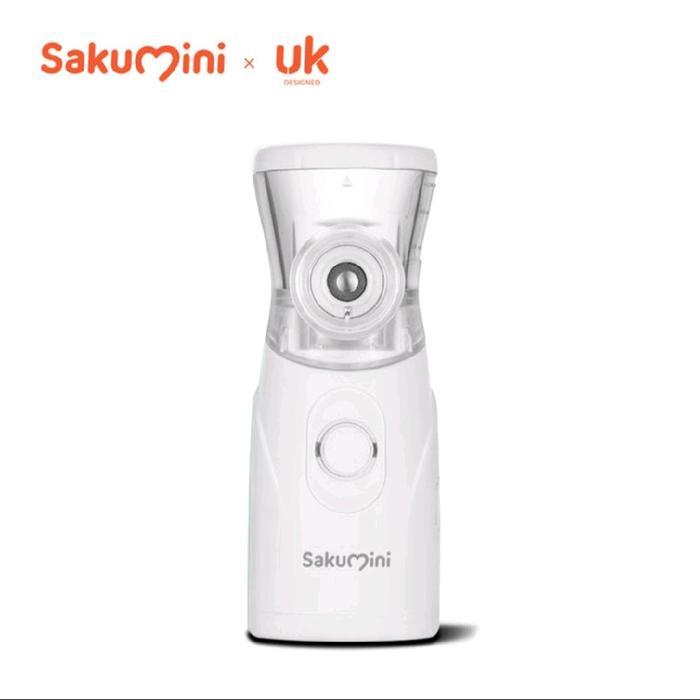 Sakumini Nebulizer Portable Mesh Alat Uap Bantu Pernapasan Anak Elektrik