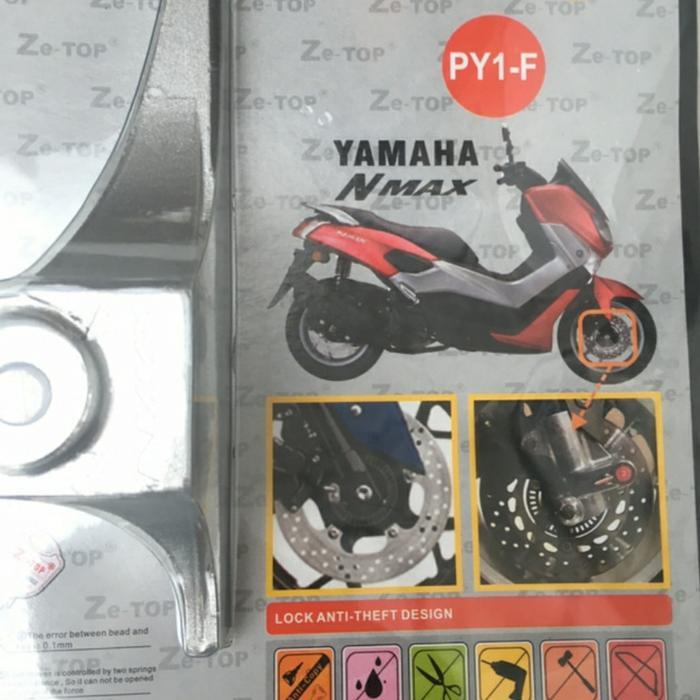 KUNCI DISK YAMAHA N MAX ZE - TOP - GEMBOK MOTOR ANTI MALING