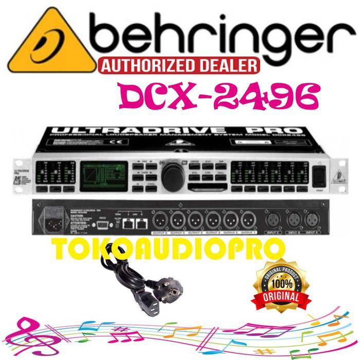 Behringer Ultra-Drive Pro DCX2496 Digital Speaker Management DLMS DCX-2496